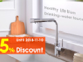 5% discount - Drinking Water Faucet from FAAO.