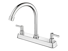 Double handle basin faucet-FA-6336