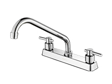 Double handle basin faucet-FA-6332