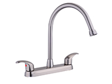 Double handle basin faucet-FA-SN6364