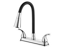 Double handle basin faucet-FA-6338A