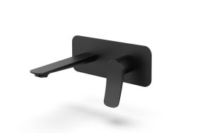 FA 28619A Black Wall Mounted Sink Taps