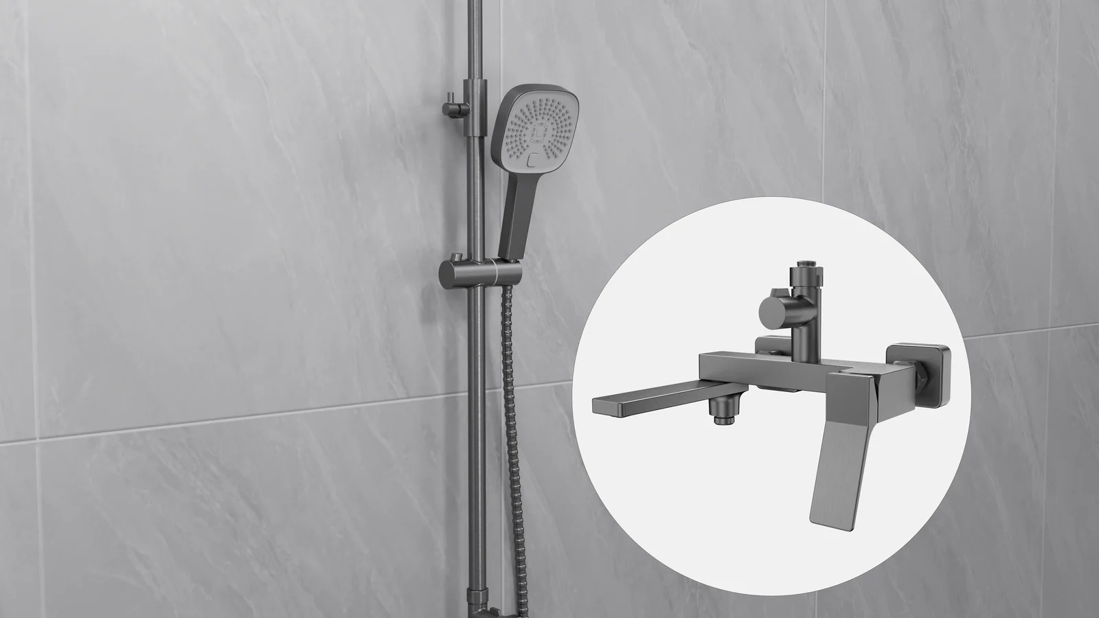 Shower column vs shower panel comparison for B2B bathroom projects