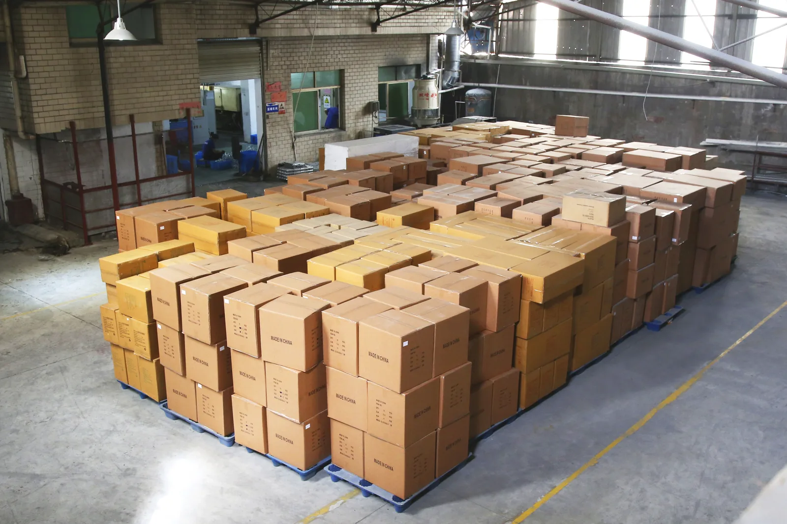 FAAO production line assembling bathroom fittings for export to Uzbekistan