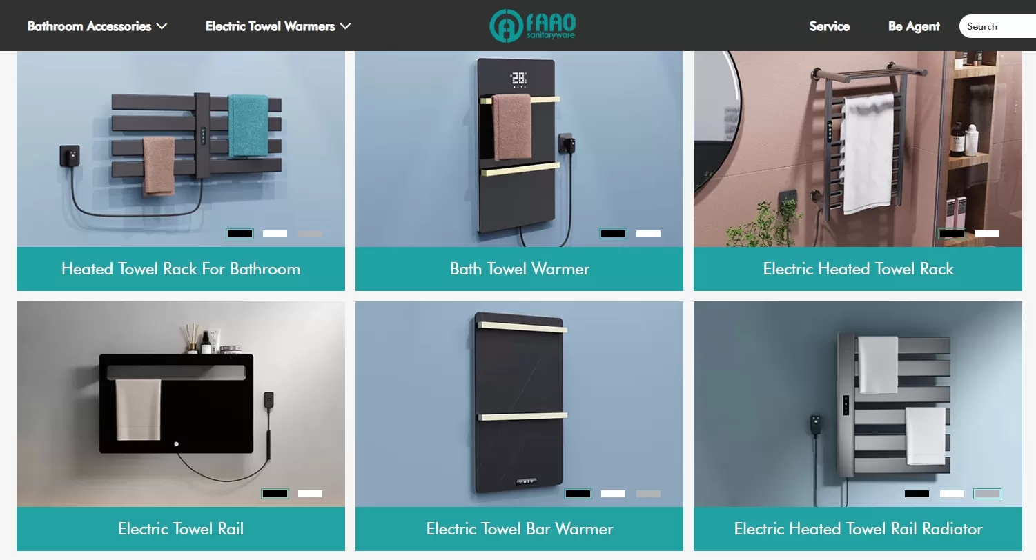 heated towel rail manufacturers Faao